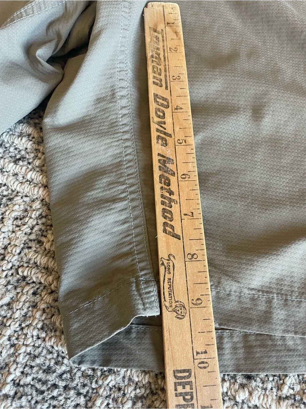 Kuhl Men's Olive Hybrid Mutiny River Shorts
